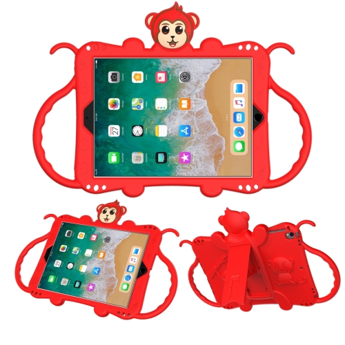 For iPad 9.7 (2018) Cartoon Monkey Kids Tablet Shockproof EVA Protective Case with Holder & Shoulder Strap & Handle(Red)
For iPad 9.7 (2018) Cartoon Monkey Kids Tablet Shockproof EVA Protective Case with Holder & Shoulder Strap & Handle(Red)