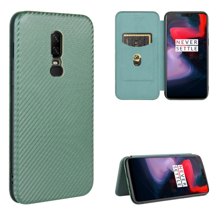 For OnePlus 6 Carbon Fiber Texture Magnetic Horizontal Flip TPU + PC + PU Leather Case with Card Slot(Green)
For OnePlus 6 Carbon Fiber Texture Magnetic Horizontal Flip TPU + PC + PU Leather Case with Card Slot(Green)