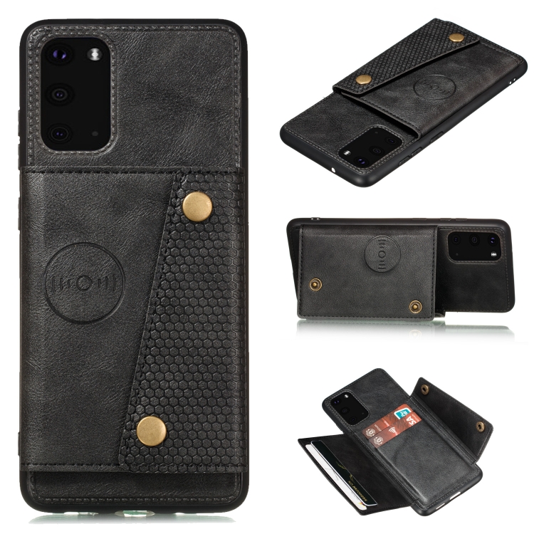 For Samsung Galaxy Note 20 Double Buckle PU + TPU Shockproof Magnetic Protective Case with Card Slot & Holder(Black)
For Samsung Galaxy Note 20 Double Buckle PU + TPU Shockproof Magnetic Protective Case with Card Slot & Holder(Black)