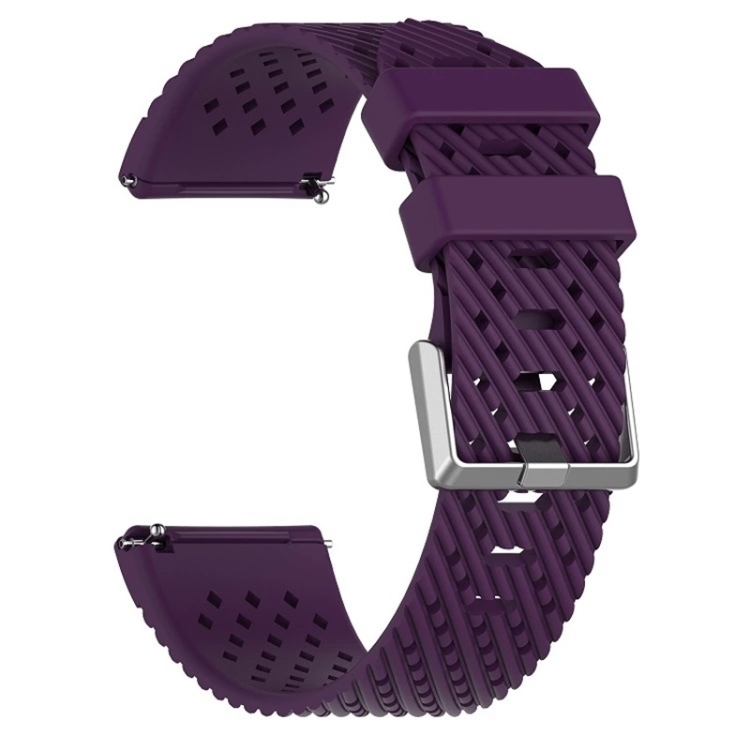 For Fitbit Versa / Versa 2 / Versa Lite 23cm Breathable Fashion Silicone Strap(Purple)
For Fitbit Versa / Versa 2 / Versa Lite 23cm Breathable Fashion Silicone Strap(Purple)