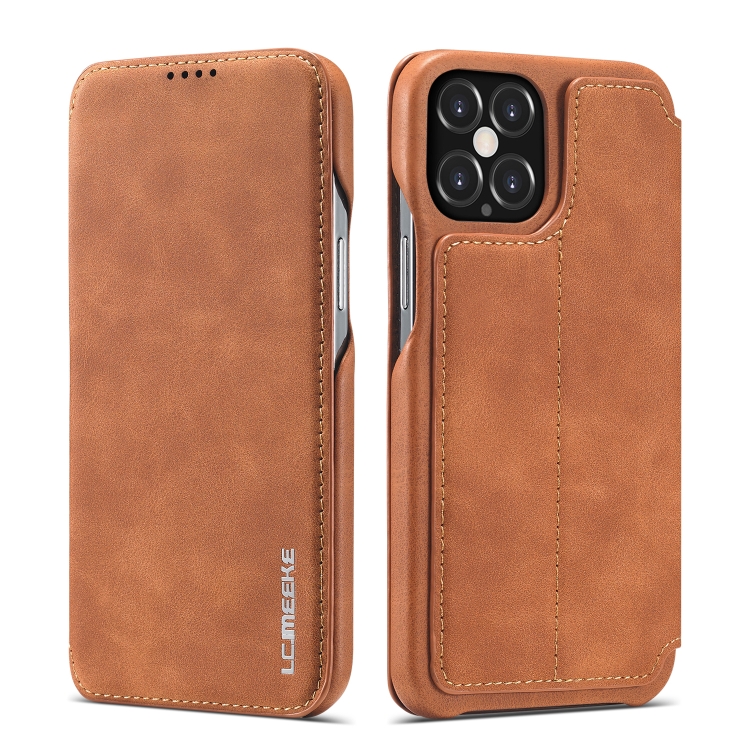 For iPhone 12 / 12 Pro LC.IMEEKE Hon Ancient Series Horizontal Flip Leather Case with Holder & Card Slot(Brown)
For iPhone 12 / 12 Pro LC.IMEEKE Hon Ancient Series Horizontal Flip Leather Case with Holder & Card Slot(Brown)