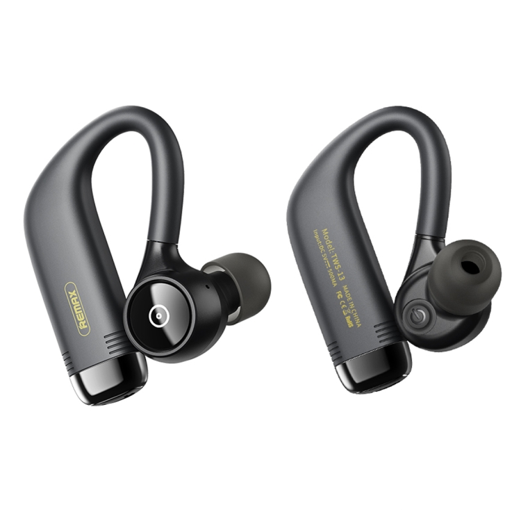 REMAX TWS-13 Bluetooth 5.0 Rear Hanging Style True Wireless Bluetooth Stereo Music Earphone(Black)
REMAX TWS-13 Bluetooth 5.0 Rear Hanging Style True Wireless Bluetooth Stereo Music Earphone(Black)