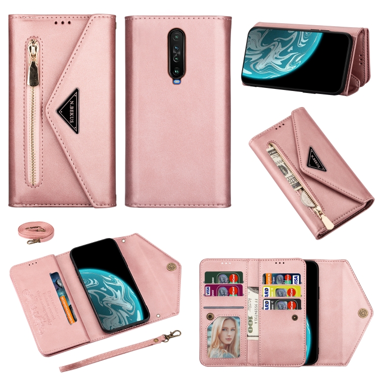 For Xiaomi Redmi K30 Skin Feel Zipper Horizontal Flip Leather Case with Holder & Card Slots & Photo Frame & Lanyard & Long Rope(Rose Gold)
For Xiaomi Redmi K30 Skin Feel Zipper Horizontal Flip Leather Case with Holder & Card Slots & Photo Frame & Lanyard & Long Rope(Rose Gold)