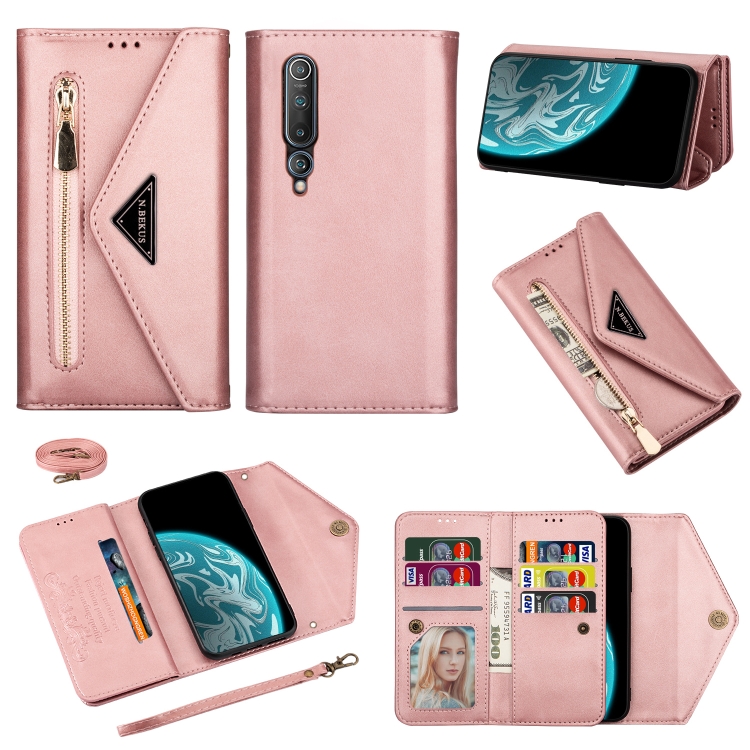 For Xiaomi Mi 10 Skin Feel Zipper Horizontal Flip Leather Case with Holder & Card Slots & Photo Frame & Lanyard & Long Rope(Rose Gold)
For Xiaomi Mi 10 Skin Feel Zipper Horizontal Flip Leather Case with Holder & Card Slots & Photo Frame & Lanyard & Long Rope(Rose Gold)