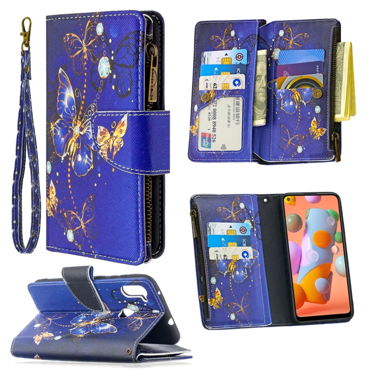 For Samsung Galaxy A11 Colored Drawing Pattern Zipper Horizontal Flip Leather Case with Holder & Card Slots & Wallet(Purple Butterfly)
For Samsung Galaxy A11 Colored Drawing Pattern Zipper Horizontal Flip Leather Case with Holder & Card Slots & Wallet(Purple Butterfly)