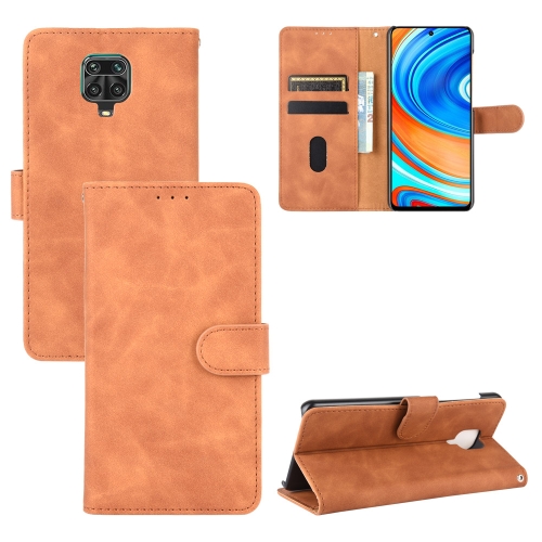 For Xiaomi Redmi Note 9S Solid Color Skin Feel Magnetic Buckle Horizontal Flip Calf Texture PU Leather Case with Holder & Card Slots & Wallet(Brown)
For Xiaomi Redmi Note 9S Solid Color Skin Feel Magnetic Buckle Horizontal Flip Calf Texture PU Leather Case with Holder & Card Slots & Wallet(Brown)