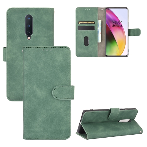 For OnePlus 8 Solid Color Skin Feel Magnetic Buckle Horizontal Flip Calf Texture PU Leather Case with Holder & Card Slots & Wallet(Green)
For OnePlus 8 Solid Color Skin Feel Magnetic Buckle Horizontal Flip Calf Texture PU Leather Case with Holder & Card Slots & Wallet(Green)