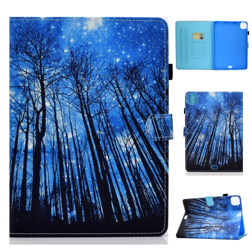 For iPad Air 2020 10.9 Colored Drawing Stitching Horizontal Flip Leather Case with Holder & Card Slots & Sleep / Wake-up function(Forest)
For iPad Air 2020 10.9 Colored Drawing Stitching Horizontal Flip Leather Case with Holder & Card Slots & Sleep / Wake-up function(Forest)