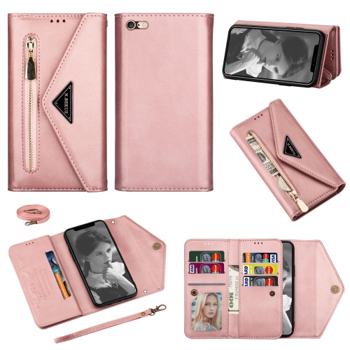 For iPhone 6 Plus Skin Feel Zipper Horizontal Flip Leather Case with Holder & Card Slots & Photo Frame & Lanyard & Long Rope(Rose Gold)
For iPhone 6 Plus Skin Feel Zipper Horizontal Flip Leather Case with Holder & Card Slots & Photo Frame & Lanyard & Long Rope(Rose Gold)