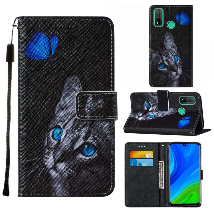 For Huawei P smart 2020 Cross Texture Painting Pattern Horizontal Flip Leather Case with Holder & Card Slots & Wallet & Lanyard(Blue Butterfly Cat Eye)
For Huawei P smart 2020 Cross Texture Painting Pattern Horizontal Flip Leather Case with Holder & Card Slots & Wallet & Lanyard(Blue Butterfly Cat Eye)