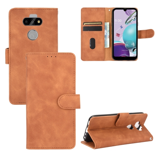 For LG K31 / Aristo 5 Solid Color Skin Feel Magnetic Buckle Horizontal Flip Calf Texture PU Leather Case with Holder & Card Slots & Wallet(Brown)
For LG K31 / Aristo 5 Solid Color Skin Feel Magnetic Buckle Horizontal Flip Calf Texture PU Leather Case with Holder & Card Slots & Wallet(Brown)