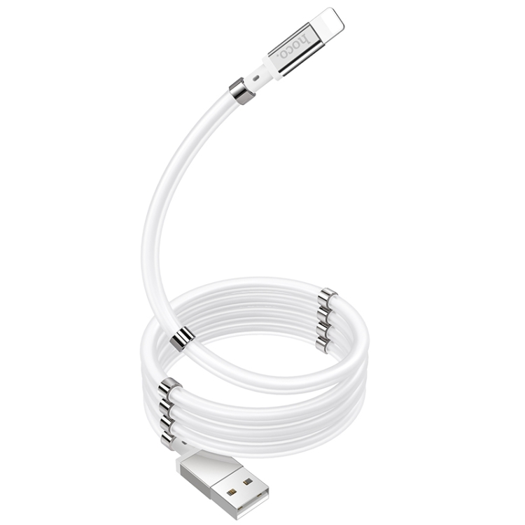 hoco U91 1m 2.4A USB to 8 Pin Magic Control Magnetic Storage Charging Data Cable(White)
hoco U91 1m 2.4A USB to 8 Pin Magic Control Magnetic Storage Charging Data Cable(White)