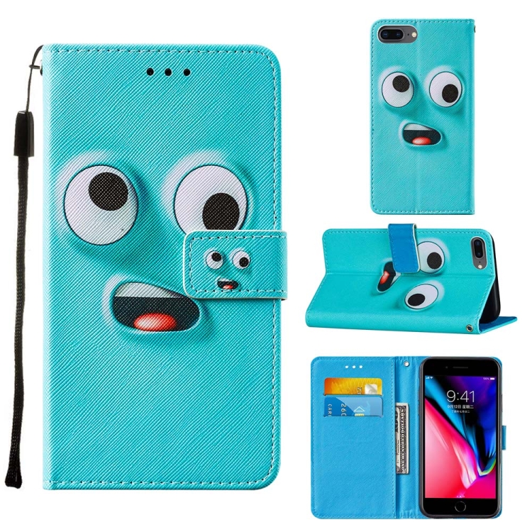 For iPhone 8 Plus / 7 Plus / 6 Plus / 6s Plus Cross Texture Painting Pattern Horizontal Flip Leather Case with Holder & Card Slots & Wallet & Lanyard(Big Eyed)
For iPhone 8 Plus / 7 Plus / 6 Plus / 6s Plus Cross Texture Painting Pattern Horizontal Flip Leather Case with Holder & Card Slots & Wallet & Lanyard(Big Eyed)
