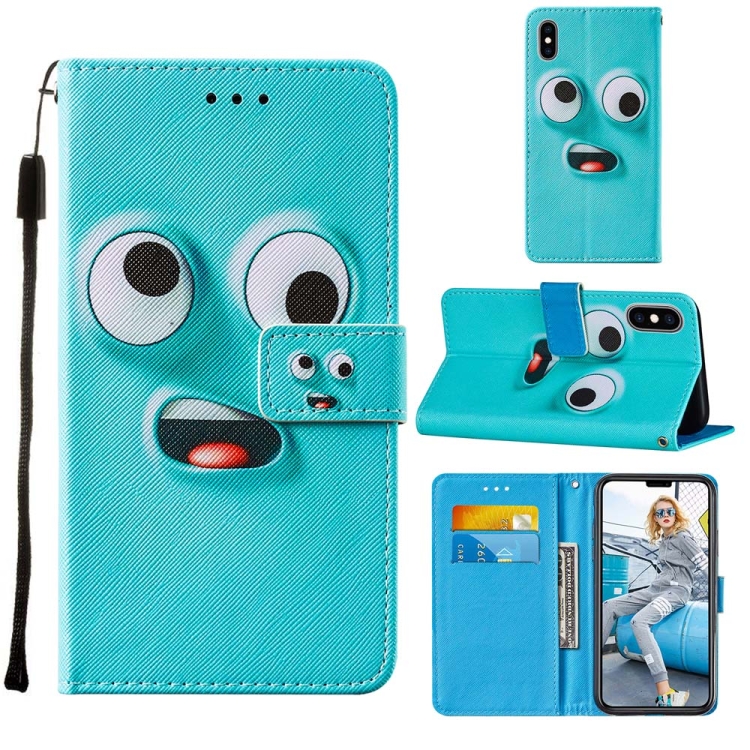For iPhone XS Max Cross Texture Painting Pattern Horizontal Flip Leather Case with Holder & Card Slots & Wallet & Lanyard(Big Eyed)
For iPhone XS Max Cross Texture Painting Pattern Horizontal Flip Leather Case with Holder & Card Slots & Wallet & Lanyard(Big Eyed)