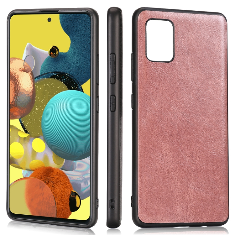 For Samsung Galaxy A51 5G Crazy Horse Textured Calfskin PU+PC+TPU Case(Rose Gold)
For Samsung Galaxy A51 5G Crazy Horse Textured Calfskin PU+PC+TPU Case(Rose Gold)