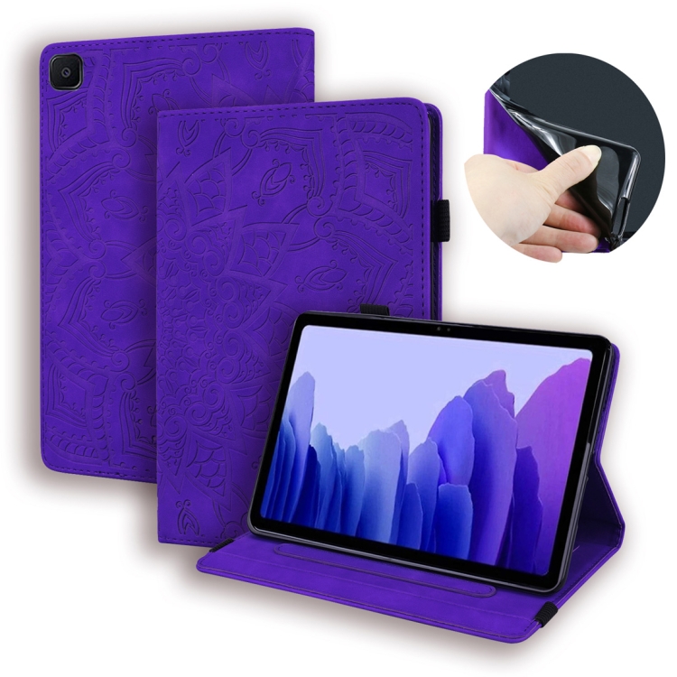 For Samsung Galaxy Tab A7 10.4 (2020) Calf Texture Embossed Horizontal Flip Leather Case with Holder & Card Slots & Photo Frame(Purple)
For Samsung Galaxy Tab A7 10.4 (2020) Calf Texture Embossed Horizontal Flip Leather Case with Holder & Card Slots & Photo Frame(Purple)
