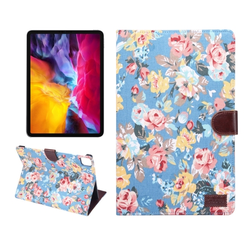 For iPad Air 2020 10.9 Flower Cloth Texture PC Horizontal Flip Leather Protective Case with Holder & Card Slots & Wallet & Photo Frame & Sleep / Wake-up Function(Blue)
For iPad Air 2020 10.9 Flower Cloth Texture PC Horizontal Flip Leather Protective Case with Holder & Card Slots & Wallet & Photo Frame & Sleep / Wake-up Function(Blue)