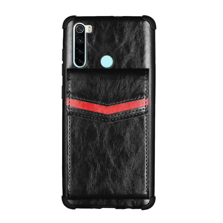 For Xiaomi Redmi Note 8T Flip Card Bag Copper Buckle TPU + PU Leather Back Cover Shockproof Case with Card Slots & Photo Frame(Black)
For Xiaomi Redmi Note 8T Flip Card Bag Copper Buckle TPU + PU Leather Back Cover Shockproof Case with Card Slots & Photo Frame(Black)