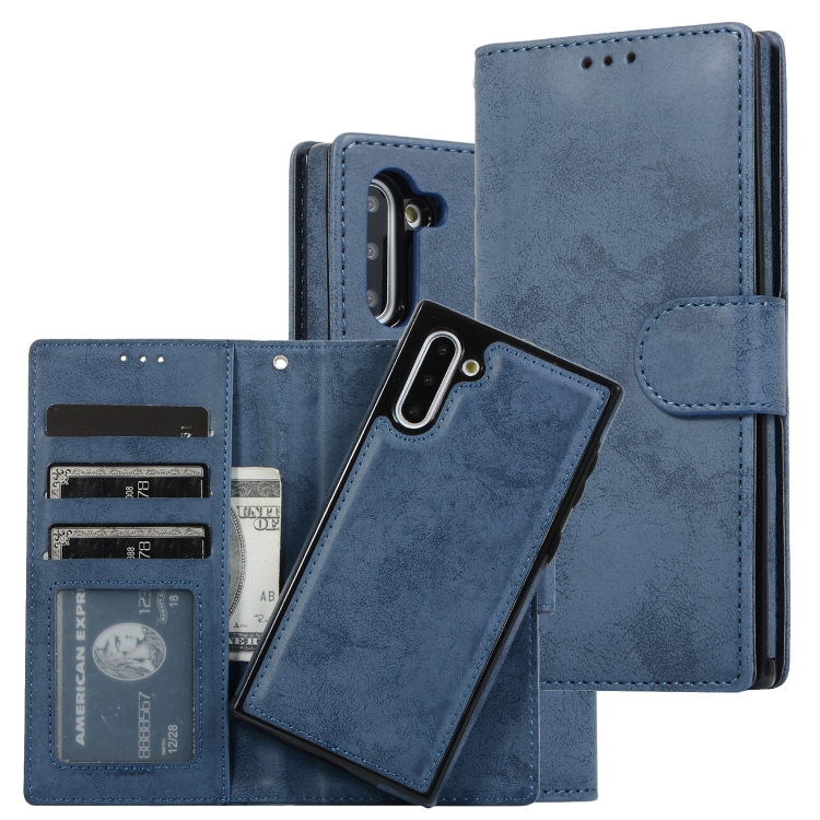 For Samsung Galaxy Note10 Retro 2 in 1 Detachable Magnetic Horizontal Flip TPU + PU Leather Case with Holder & Card Slots & Photo Frame & Wallet(Dark Blue)
For Samsung Galaxy Note10 Retro 2 in 1 Detachable Magnetic Horizontal Flip TPU + PU Leather Case with Holder & Card Slots & Photo Frame & Wallet(Dark Blue)