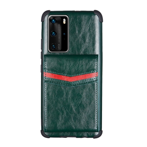 For Huawei P40 Pro Flip Card Bag Copper Buckle TPU + PU Leather Back Cover Shockproof Case with Card Slots & Photo Frame(Green)
For Huawei P40 Pro Flip Card Bag Copper Buckle TPU + PU Leather Back Cover Shockproof Case with Card Slots & Photo Frame(Green)