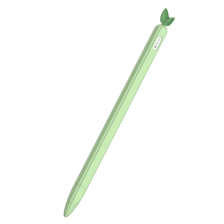 For Apple Pencil 2 Contrasting Color Mint Leaf Silicone Non-slip Protective Cover(Green)
For Apple Pencil 2 Contrasting Color Mint Leaf Silicone Non-slip Protective Cover(Green)