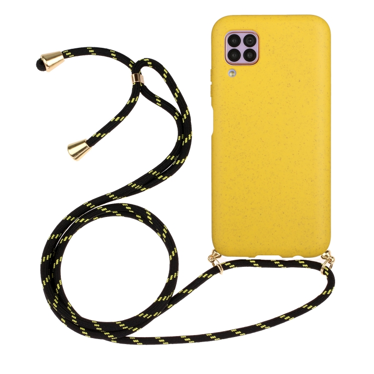 For Huawei P40 Lite Wheat Straw Material + TPU Protective Case with Lanyard(Yellow)
For Huawei P40 Lite Wheat Straw Material + TPU Protective Case with Lanyard(Yellow)