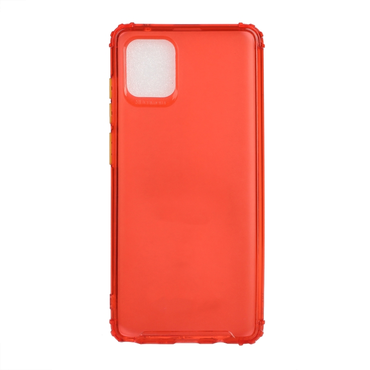 For Samsung Galaxy A91 Color Button Translucent Frosted TPU Four-corner Airbag Shockproof Case(Orange)
For Samsung Galaxy A91 Color Button Translucent Frosted TPU Four-corner Airbag Shockproof Case(Orange)