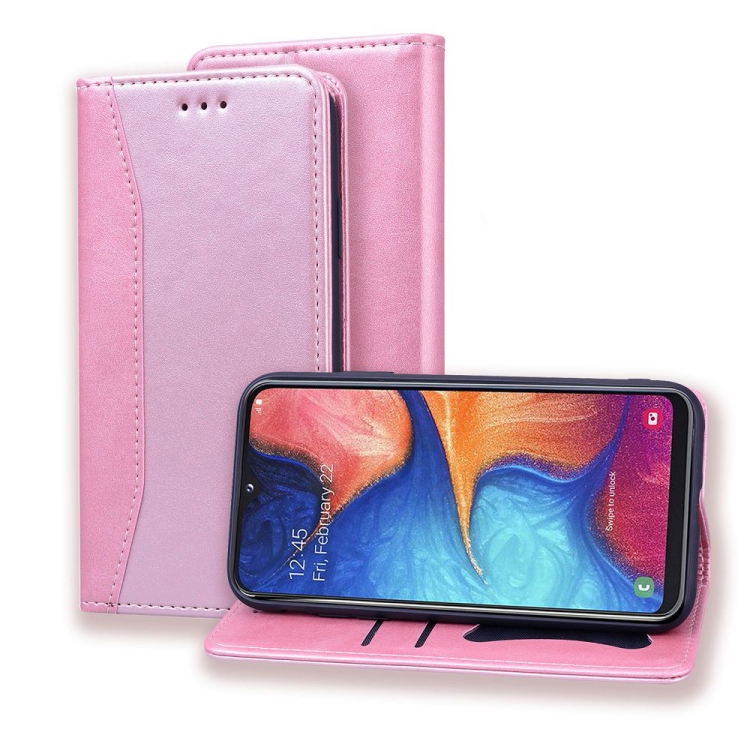 For Samsung Galaxy A70 / A70s Business Stitching Horizontal Flip Leather Case with Double Folding & Bracket & Card Slots & Photo Frame & Wallet(Rose Gold)
For Samsung Galaxy A70 / A70s Business Stitching Horizontal Flip Leather Case with Double Folding & Bracket & Card Slots & Photo Frame & Wallet(Rose Gold)