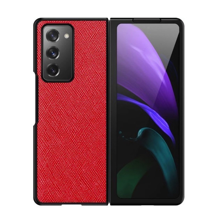 For Samsung Galaxy Z Fold2 5G Cross Texture PU Shockproof Protective Case(Red)
For Samsung Galaxy Z Fold2 5G Cross Texture PU Shockproof Protective Case(Red)