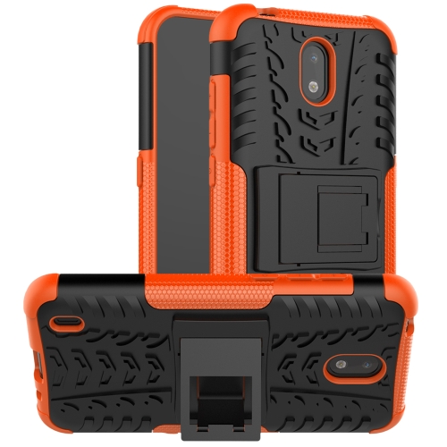For Nokia 1.3 Tire Texture Shockproof TPU + PC Protective Case with Holder(Orange)
For Nokia 1.3 Tire Texture Shockproof TPU + PC Protective Case with Holder(Orange)