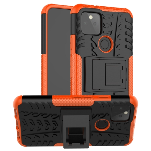 For Google Pixel 5 Tire Texture Shockproof TPU + PC Protective Case with Holder(Orange)
For Google Pixel 5 Tire Texture Shockproof TPU + PC Protective Case with Holder(Orange)