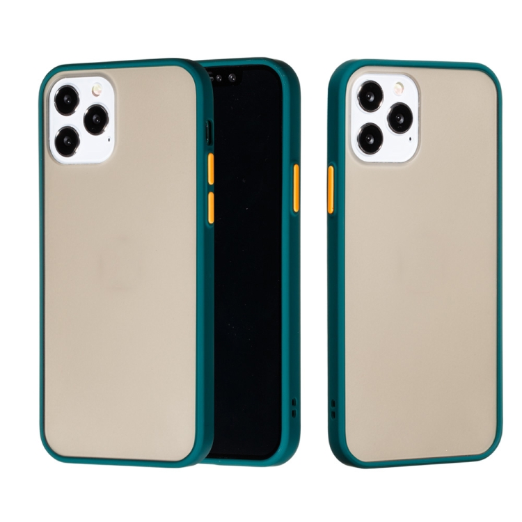 For iPhone 12 / 12 Pro Skin Hand Feeling Series Shockproof Frosted PC+ TPU Protective Case(Dark Green)
For iPhone 12 / 12 Pro Skin Hand Feeling Series Shockproof Frosted PC+ TPU Protective Case(Dark Green)