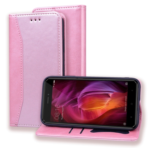 For Xiaomi Redmi Note 4 / Note 4 X Business Stitching Horizontal Flip Leather Case with Double Folding & Bracket & Card Slots & Photo Frame & Wallet(Rose Gold)
For Xiaomi Redmi Note 4 / Note 4 X Business Stitching Horizontal Flip Leather Case with Double Folding & Bracket & Card Slots & Photo Frame & Wallet(Rose Gold)