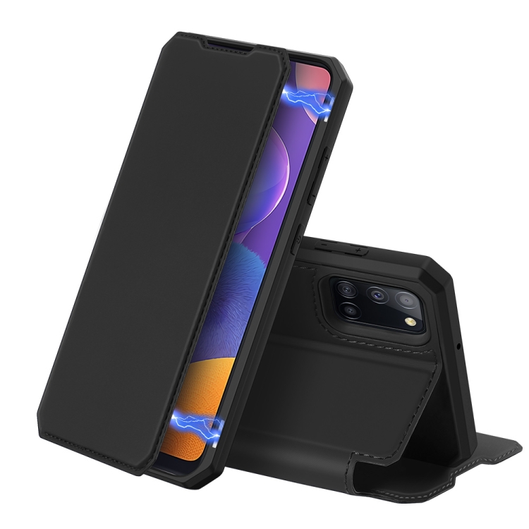 For Samsung Galaxy A31 DUX DUCIS Skin X Series PU + TPU Horizontal Flip Leather Case with Holder & Card Slots(Black)
For Samsung Galaxy A31 DUX DUCIS Skin X Series PU + TPU Horizontal Flip Leather Case with Holder & Card Slots(Black)