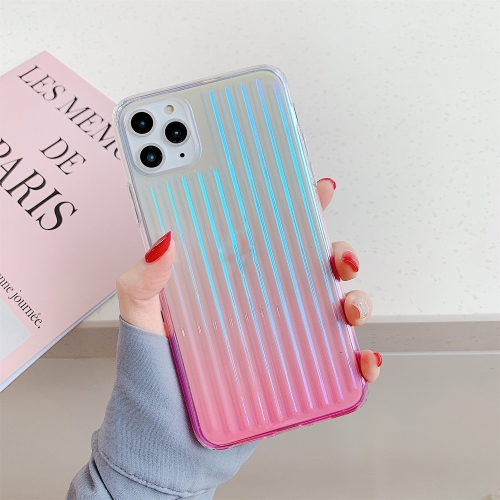 For iPhone 12 / 12 Pro Electroplating Gradient Suitcase Stripe TPU Protective Case(Pink)
For iPhone 12 / 12 Pro Electroplating Gradient Suitcase Stripe TPU Protective Case(Pink)
