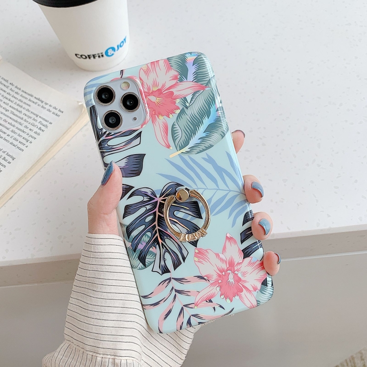 For iPhone 11 Pro Laser Flowers Pattern TPU Protective Case with Ring Holder(Fresh Red Flower)
For iPhone 11 Pro Laser Flowers Pattern TPU Protective Case with Ring Holder(Fresh Red Flower)