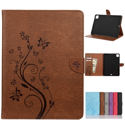 For iPad Pro 11 (2020) Butterfly Flower Embossing Pattern Horizontal Flip Leather Case with Holder & Card Slots & Wallet(Brown)
For iPad Pro 11 (2020) Butterfly Flower Embossing Pattern Horizontal Flip Leather Case with Holder & Card Slots & Wallet(Brown)