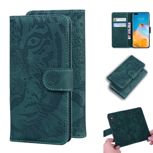 For Huawei P40 Pro Tiger Embossing Pattern Horizontal Flip Leather Case with Holder & Card Slots & Wallet(Green)
For Huawei P40 Pro Tiger Embossing Pattern Horizontal Flip Leather Case with Holder & Card Slots & Wallet(Green)