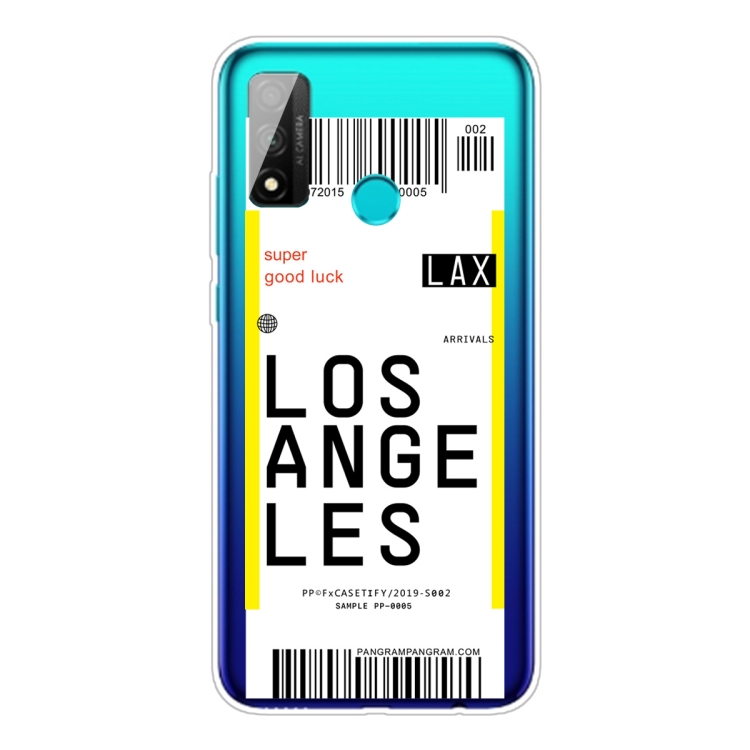 For Huawei P Smart 2020 Boarding Card Series Pattern TPU Protective Case(Los Angeles)
For Huawei P Smart 2020 Boarding Card Series Pattern TPU Protective Case(Los Angeles)