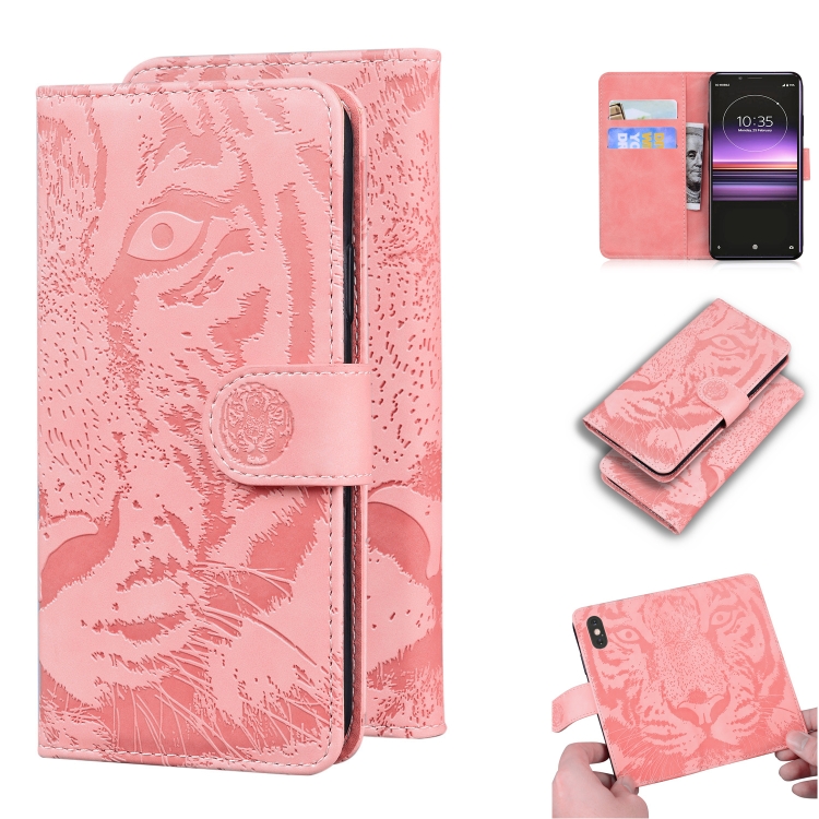 For Sony Xperia 1 Tiger Embossing Pattern Horizontal Flip Leather Case with Holder & Card Slots & Wallet(Pink)
For Sony Xperia 1 Tiger Embossing Pattern Horizontal Flip Leather Case with Holder & Card Slots & Wallet(Pink)