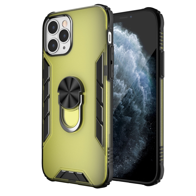 For iPhone 12 / 12 Pro Magnetic Frosted PC + Matte TPU Shockproof Case with Ring Holder(Olive Yellow)
For iPhone 12 / 12 Pro Magnetic Frosted PC + Matte TPU Shockproof Case with Ring Holder(Olive Yellow)