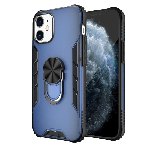 For iPhone 12 mini Magnetic Frosted PC + Matte TPU Shockproof Case with Ring Holder(Classic Blue)
For iPhone 12 mini Magnetic Frosted PC + Matte TPU Shockproof Case with Ring Holder(Classic Blue)