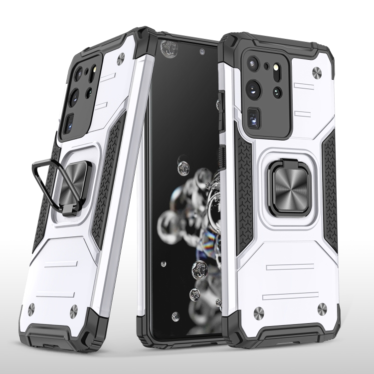 For Samsung Galax S20 Ultra Magnetic Armor Shockproof TPU + PC Case with Metal Ring Holder(Silver)
For Samsung Galax S20 Ultra Magnetic Armor Shockproof TPU + PC Case with Metal Ring Holder(Silver)