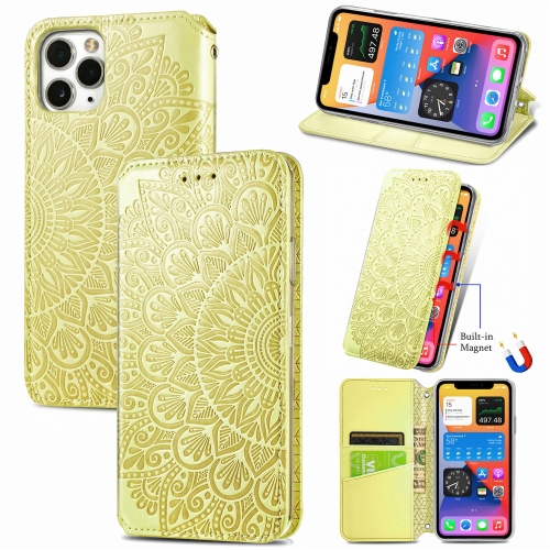 For iPhone 11 Blooming Mandala Embossed Pattern Magnetic Horizontal Flip Leather Case with Holder & Card Slots & Wallet(Yellow)
For iPhone 11 Blooming Mandala Embossed Pattern Magnetic Horizontal Flip Leather Case with Holder & Card Slots & Wallet(Yellow)