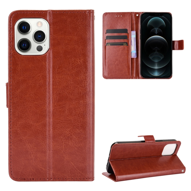 Crazy Horse Texture Horizontal Flip Leather Case with Holder & Card Slots & Wallet & Lanyard for iPhone 12 Pro Max(Brown)
Crazy Horse Texture Horizontal Flip Leather Case with Holder & Card Slots & Wallet & Lanyard for iPhone 12 Pro Max(Brown)
