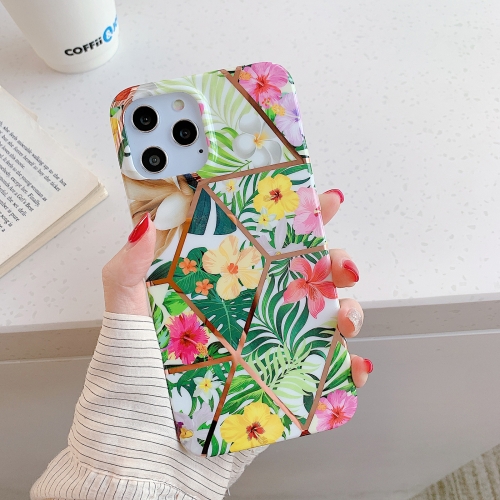 Plating Splicing Pattern Soft TPU Protective Case for iPhone 11(Colorful Flower)
Plating Splicing Pattern Soft TPU Protective Case for iPhone 11(Colorful Flower)