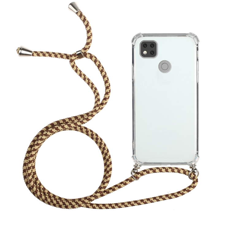 For Xiaomi Redmi 9C Four-Corner Shockproof Transparent TPU Protective Case with Lanyard(Brown Yellow)
For Xiaomi Redmi 9C Four-Corner Shockproof Transparent TPU Protective Case with Lanyard(Brown Yellow)