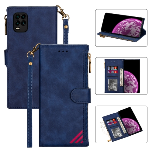 For Xiaomi Mi 10 Lite Zipper Multi-card Slots Horizontal Flip PU Leather Case with Holder & Card Slots & Wallet & Lanyard & Photo Frame(Blue)
For Xiaomi Mi 10 Lite Zipper Multi-card Slots Horizontal Flip PU Leather Case with Holder & Card Slots & Wallet & Lanyard & Photo Frame(Blue)