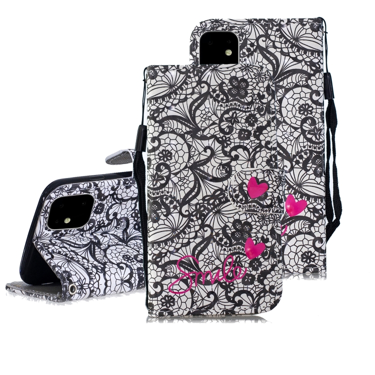 3D Painting Pattern Coloured Drawing Horizontal Flip PU Leather Case with Holder & Card Slots & Wallet For iPhone 12 / 12 Pro(Lace Flower)
3D Painting Pattern Coloured Drawing Horizontal Flip PU Leather Case with Holder & Card Slots & Wallet For iPhone 12 / 12 Pro(Lace Flower)