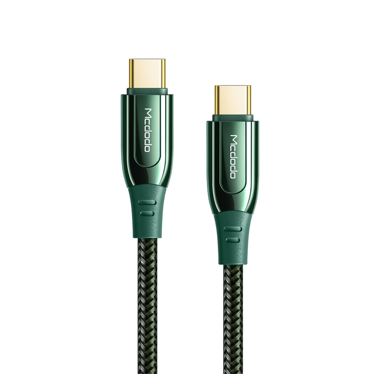 Mcdodo CA-812 100W Type-C / USB-C to Type-C / USB-C Charging Data Cable, Length:1.2m(Dark Green)
Mcdodo CA-812 100W Type-C / USB-C to Type-C / USB-C Charging Data Cable, Length:1.2m(Dark Green)